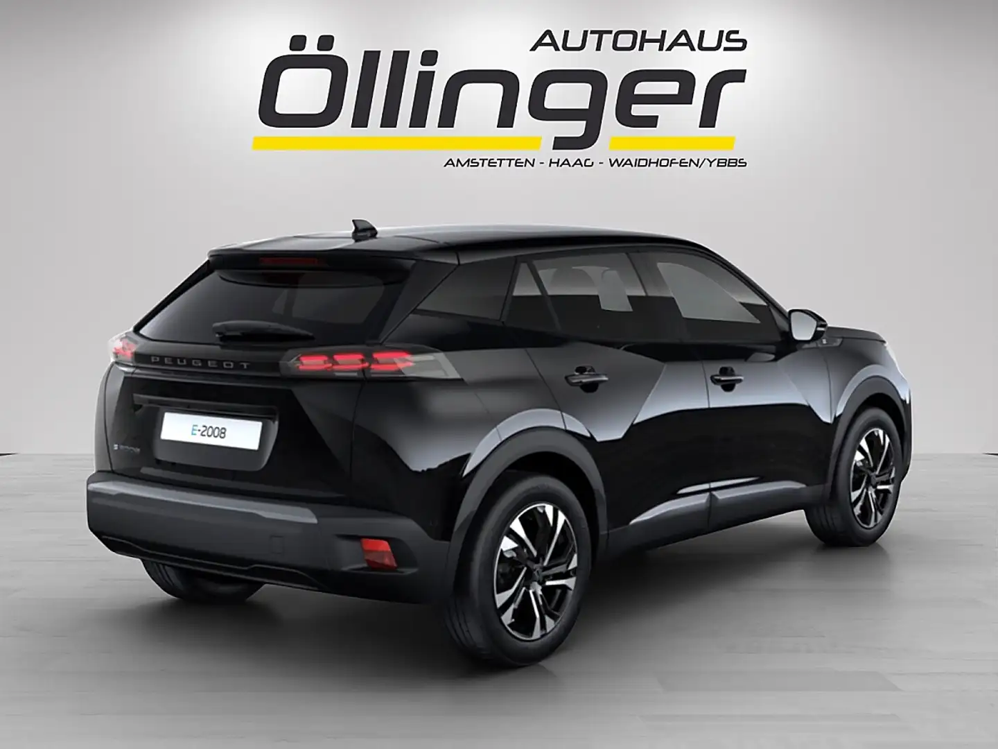 Peugeot e-2008 2008 Elektromotor (e-) Allure Schwarz - 2