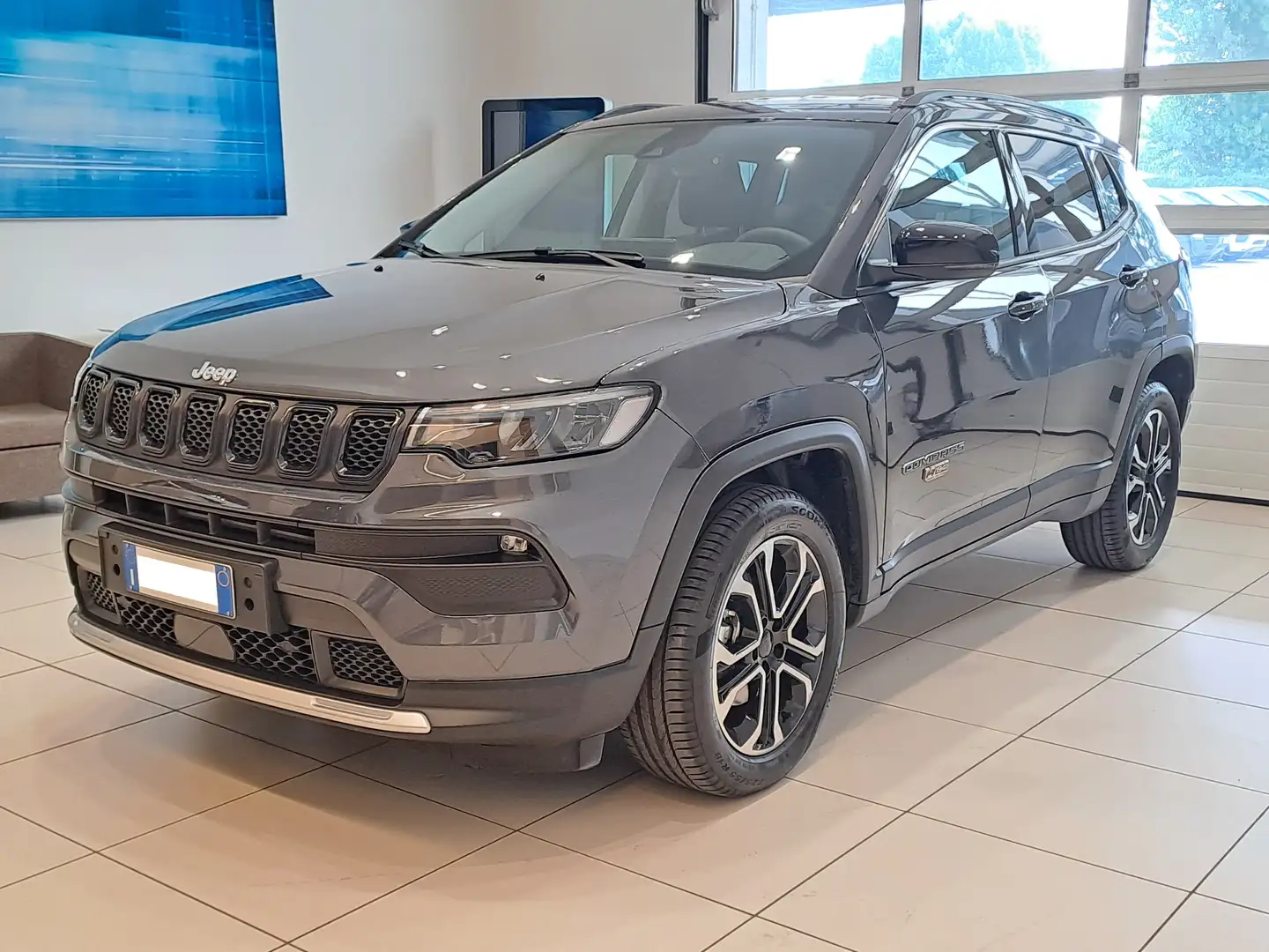Jeep Compass Compass II 1.5 turbo t4 mhev Limited 2wd 130cv dct Grigio - 1