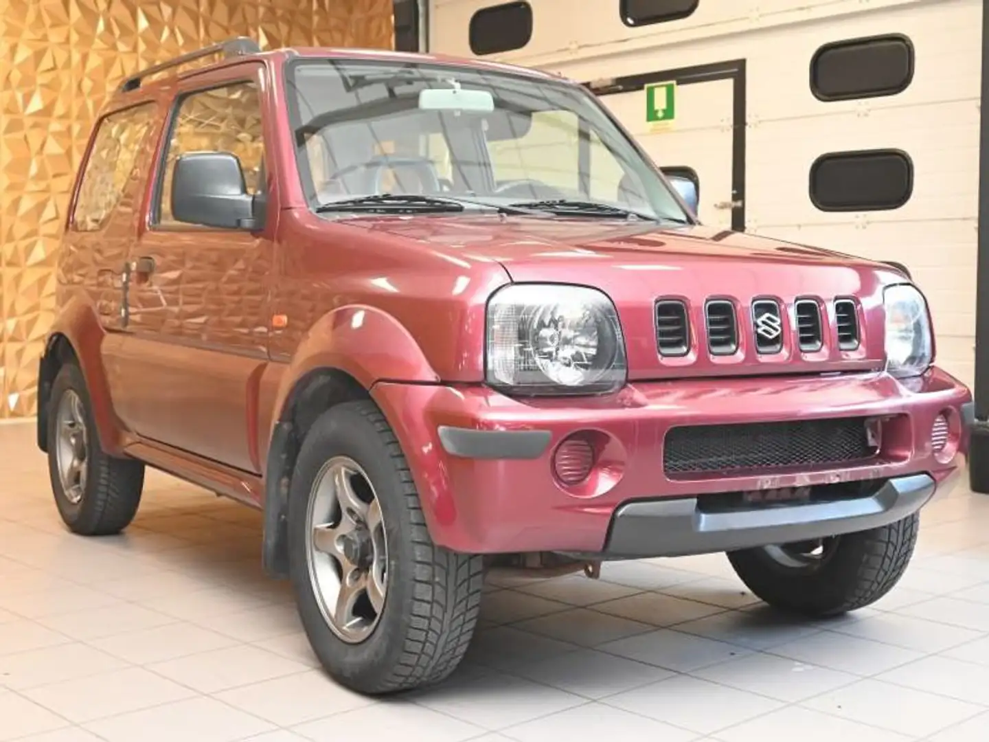 Suzuki Jimny 1.3 RANGER GANCIO CERCHI RADIO CD CLIMA VETRI ELET Rojo - 2