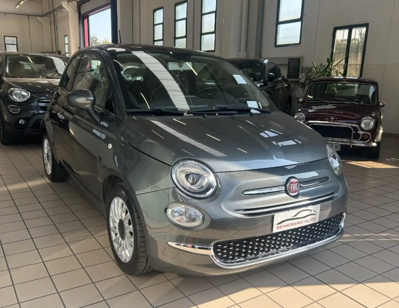 Fiat 500 1.2 Lounge Grigio - 2