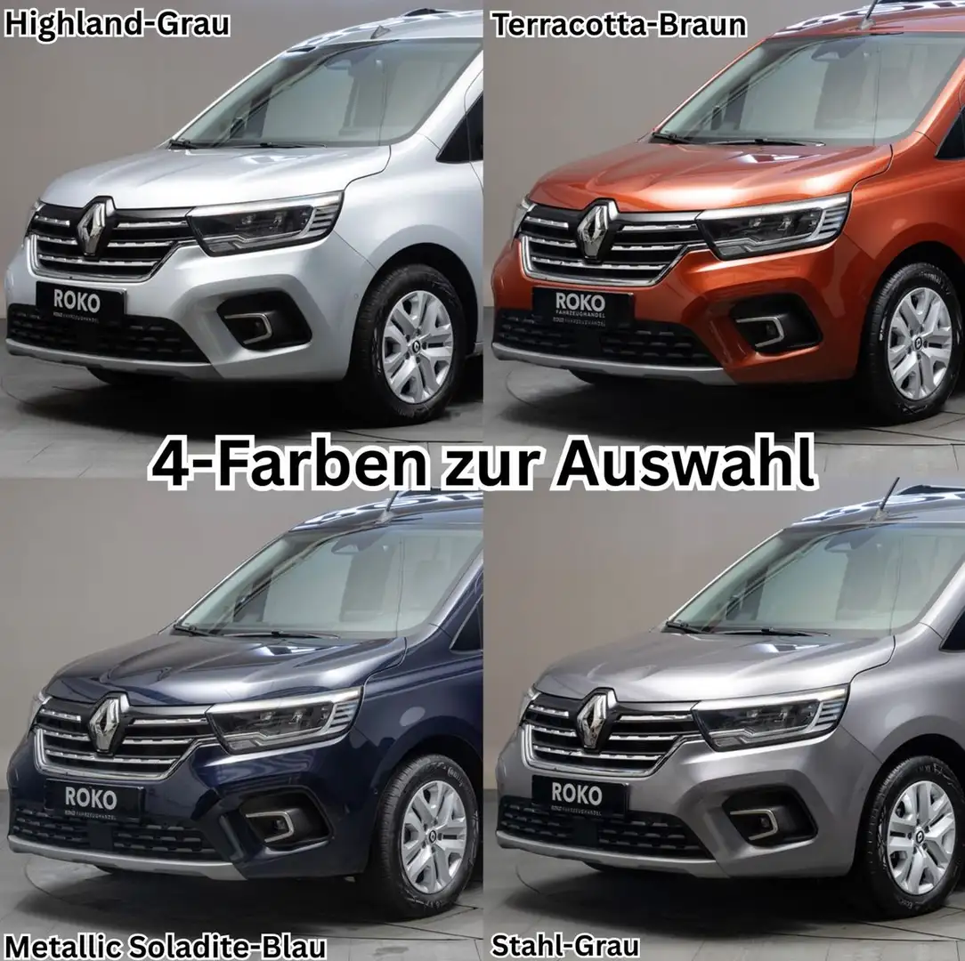 Renault Kangoo 1.3 AUT. Techno CAM SitzHz. LED Spur AHK Bleu - 2