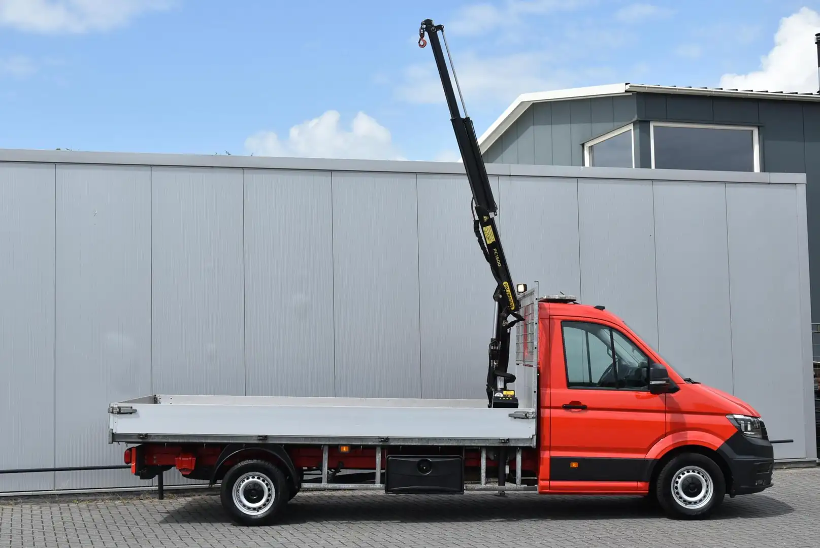 Volkswagen Crafter 2.0 TDI L4 177 Pk Pickup Autolaadkraan E6 Rot - 2