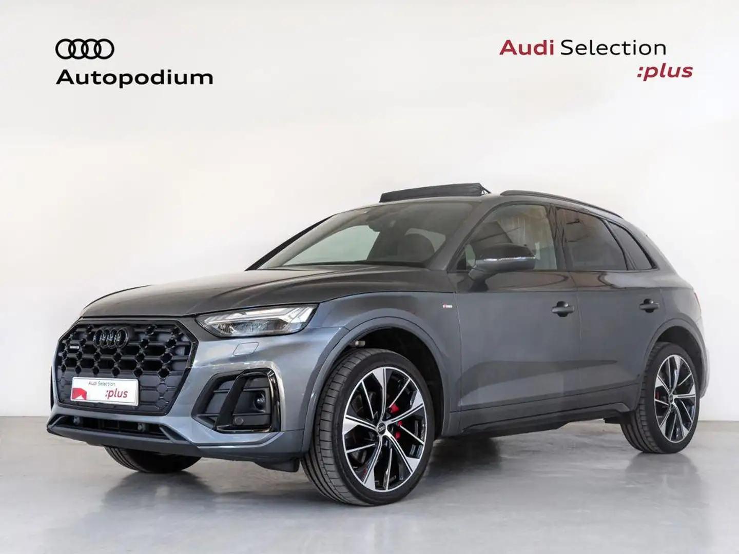 Audi Q5 40 TDI quattro-ultra Black line S tronic 150kW Gris - 1
