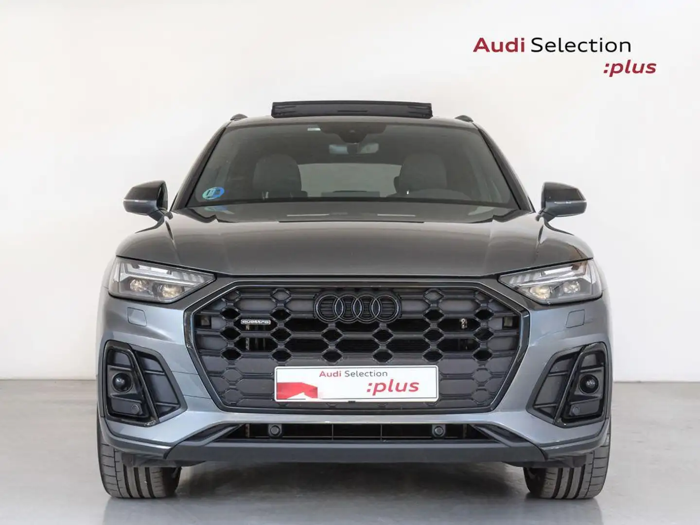 Audi Q5 40 TDI quattro-ultra Black line S tronic 150kW Gris - 2