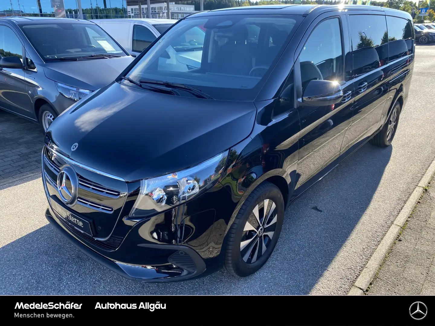 Mercedes-Benz EQV 250 EQV 250 Extralang NEUES MODELL 8 SITZE DISTRONIC Schwarz - 2