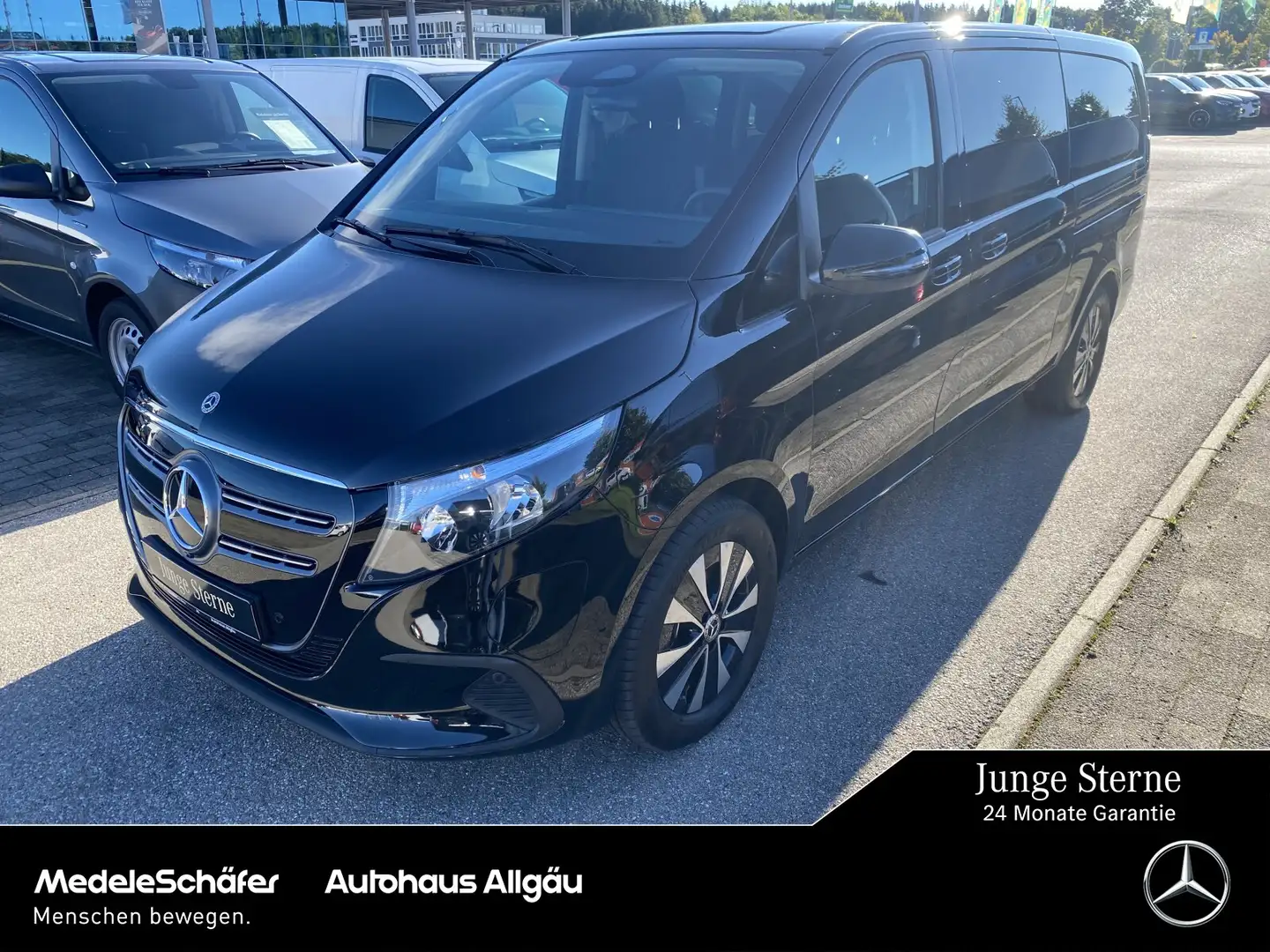 Mercedes-Benz EQV 250 EQV 250 Extralang NEUES MODELL 8 SITZE DISTRONIC Negro - 1