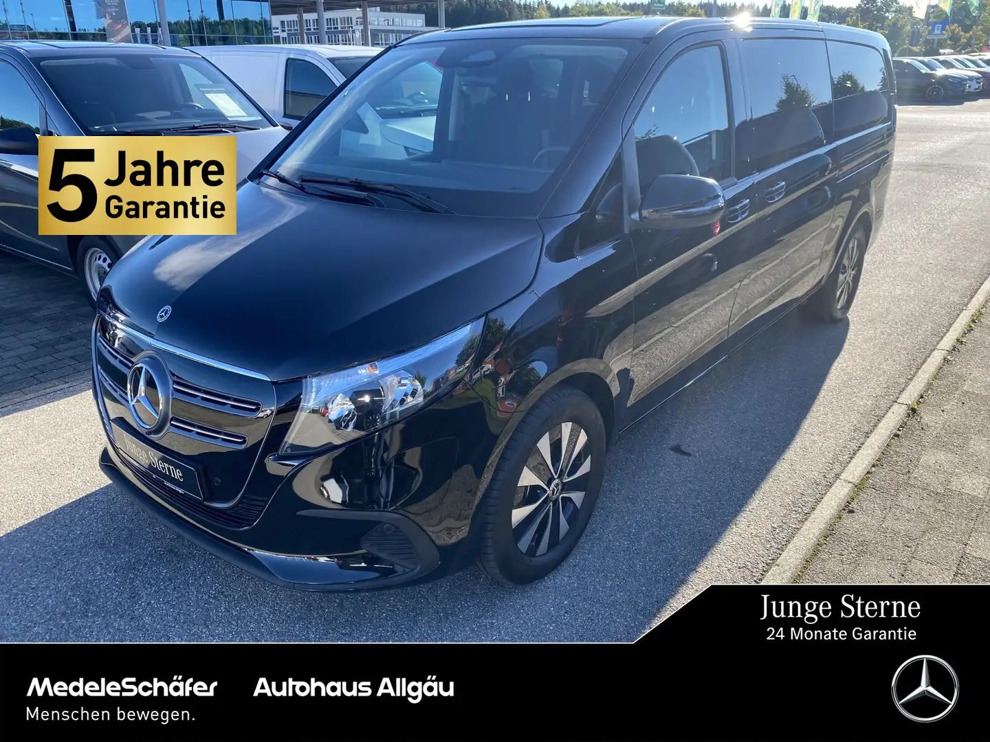 Mercedes-Benz EQV 250 EQV 250 Extralang NEUES MODELL 8 SITZE DISTRONIC Schwarz - 1