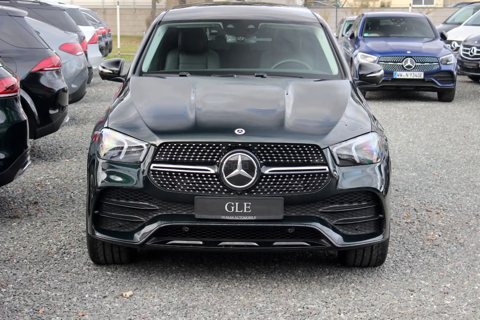 Mercedes-Benz GLE 350 de 4MATIC AMG-STYLING PANO LUFT 22 ZOLL Grün - 2