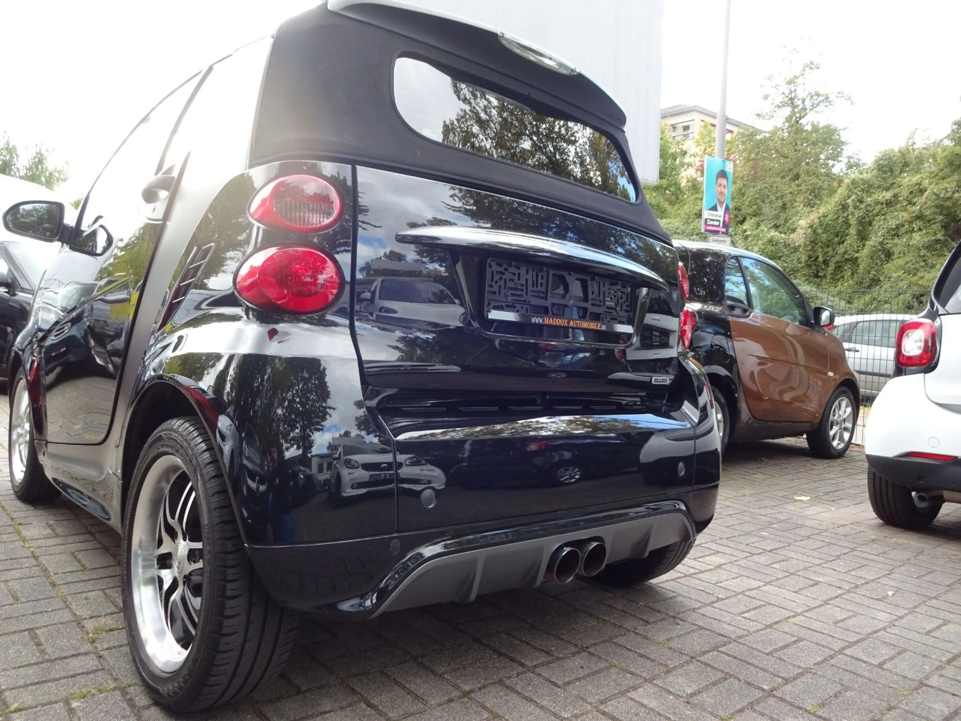 smart forTwo cabrio Brabus, CS Tuning ,DAB Pioneer,Top — photo 8