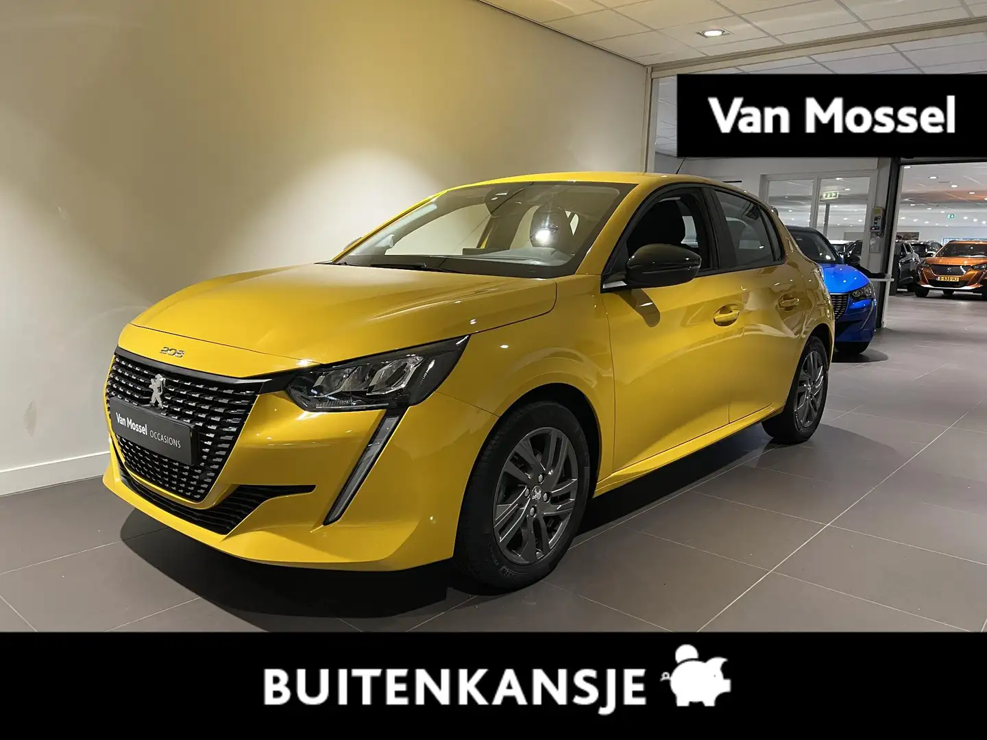 Peugeot 208 1.2 PureTech Active Pack Geel - 1