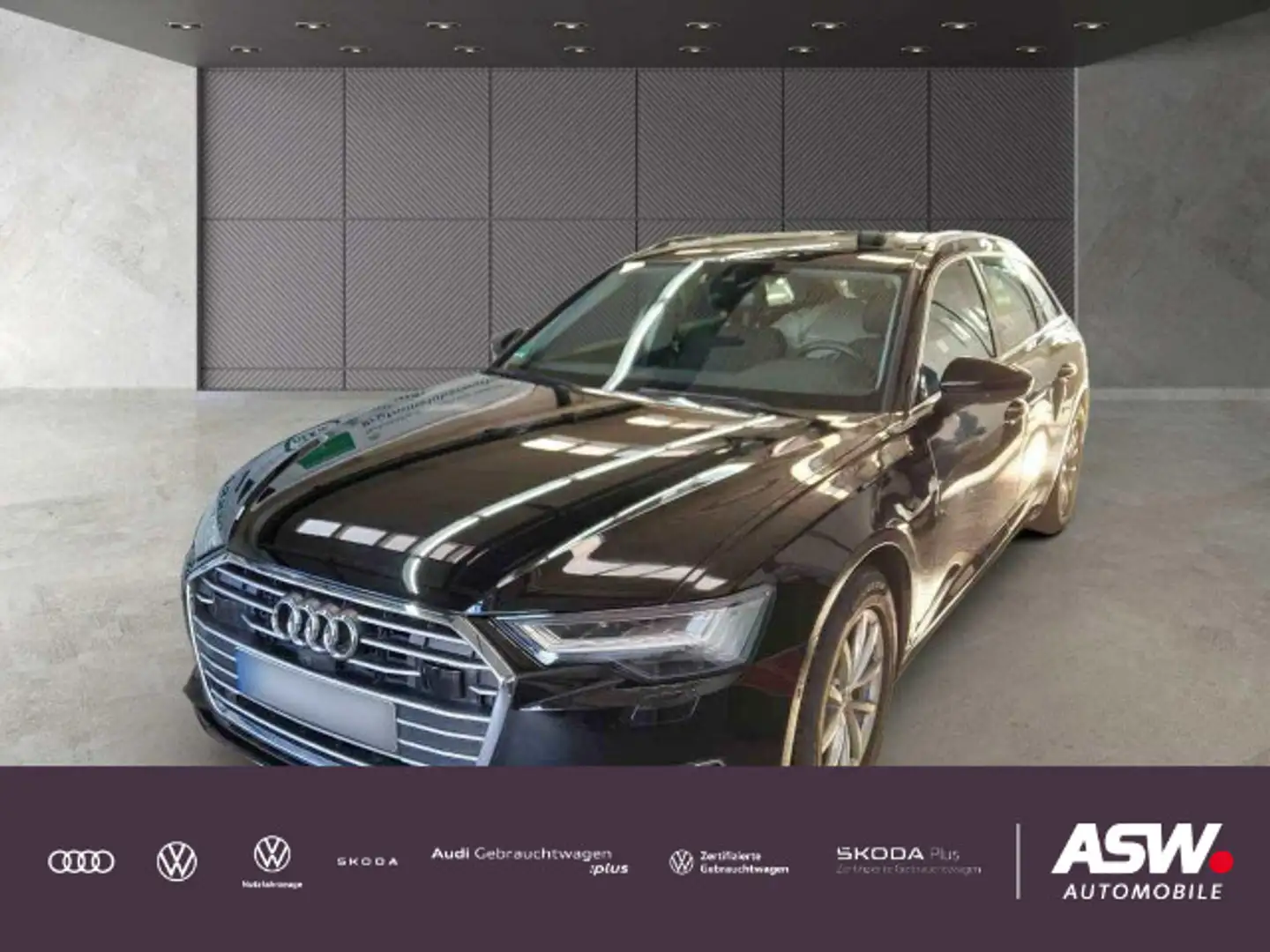Audi A6 sport 40TDI Stronic Navi 360° PANO AHK Noir - 1