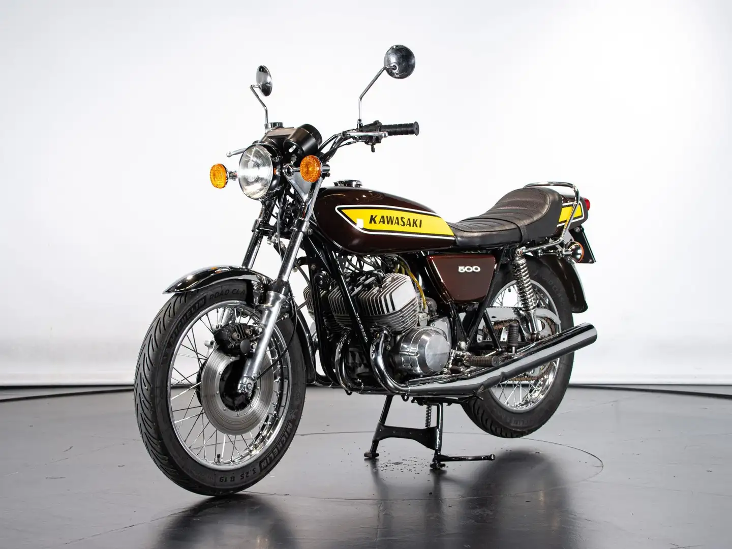 Kawasaki H1 500 MACH III Marrone - 1