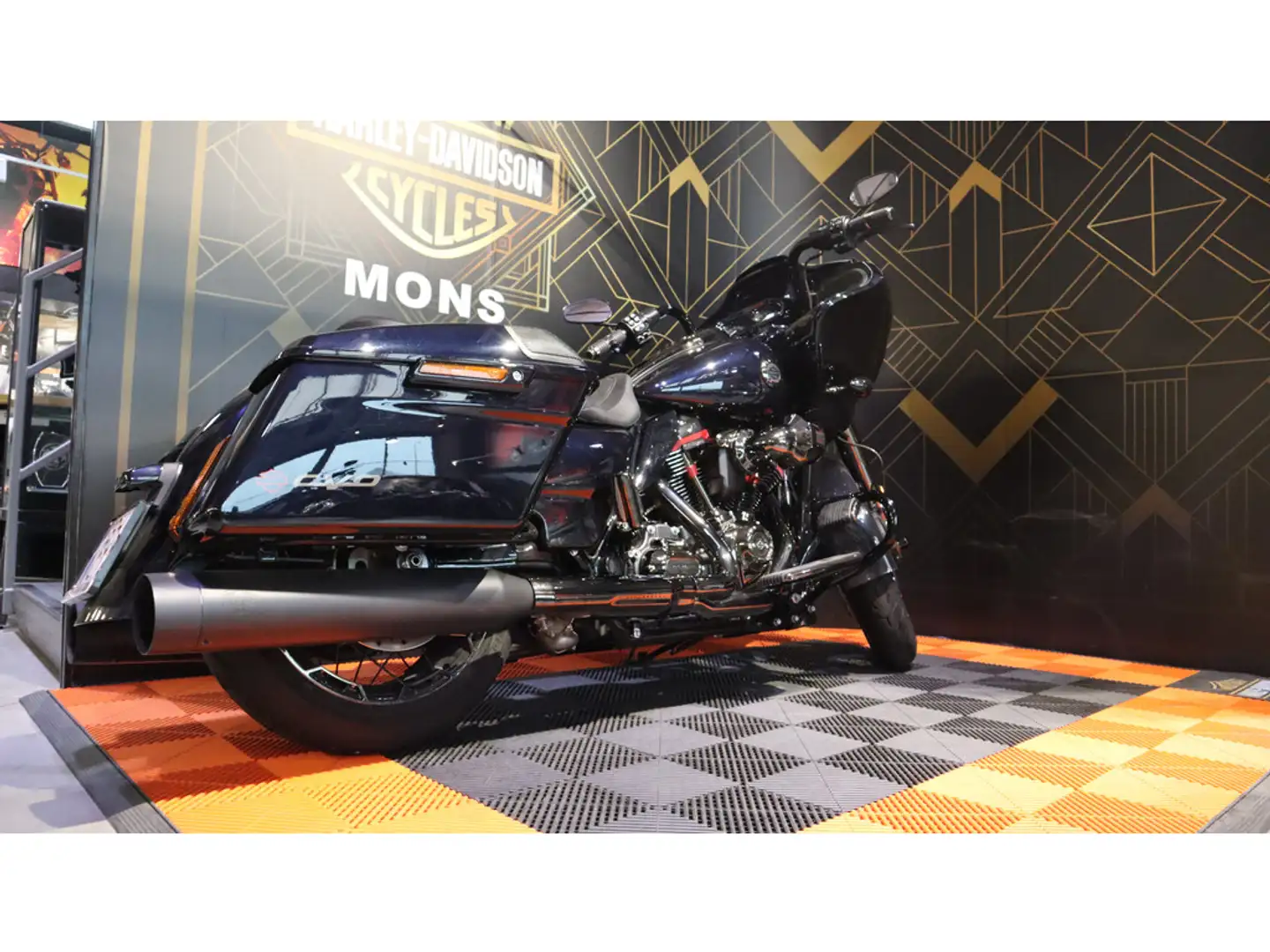 Harley-Davidson Road Glide overig CVO Modrá - 2
