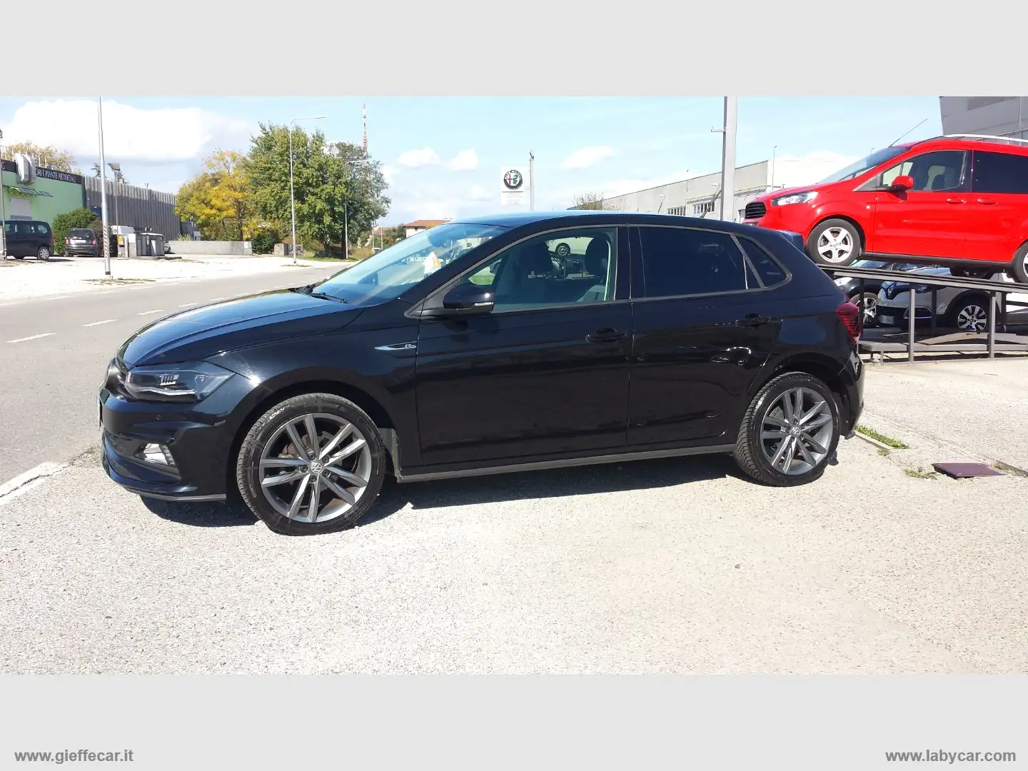 Volkswagen Polo 1.0 TSI 5 PORTE R-Line Negro - 2