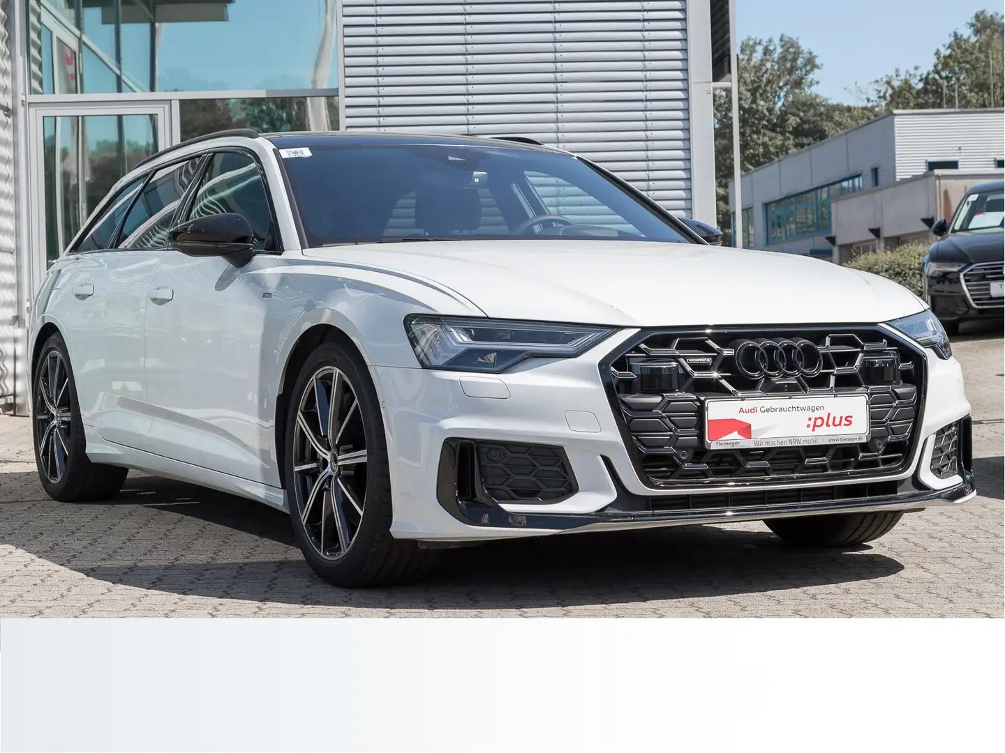 Audi A6 50 TFSIe Q 2x S LINE HD-MATRIX BuO PANO Blanc - 2