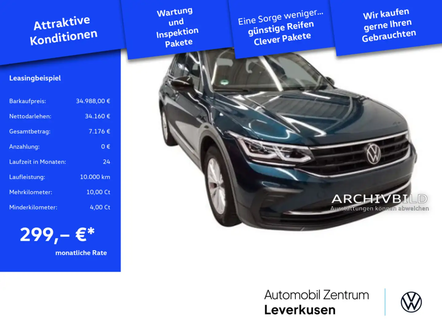 Volkswagen Tiguan PDC STANDHZ KEYLESS Schwarz - 1