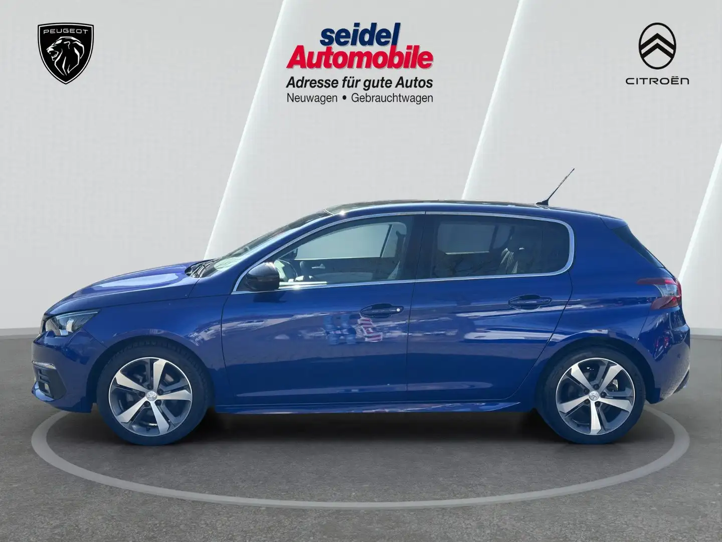 Peugeot 308 1.2 e-THP PureTech 130 Allure GT Line Blau - 2