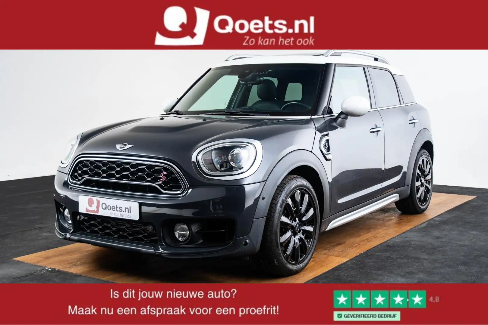 MINI Cooper S Countryman 2.0 Chili Panoramadak - Elektrisch verstelbare/ver Grau - 1
