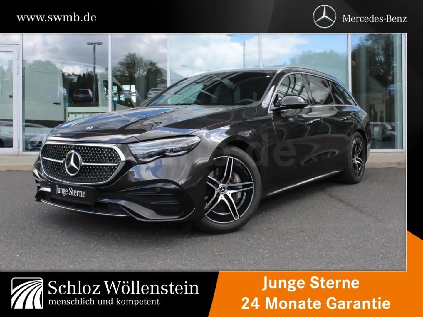 Mercedes-Benz E 300 de 4M T AMG/Digital Light/AHK/DISTRONIC/360 Grau - 1