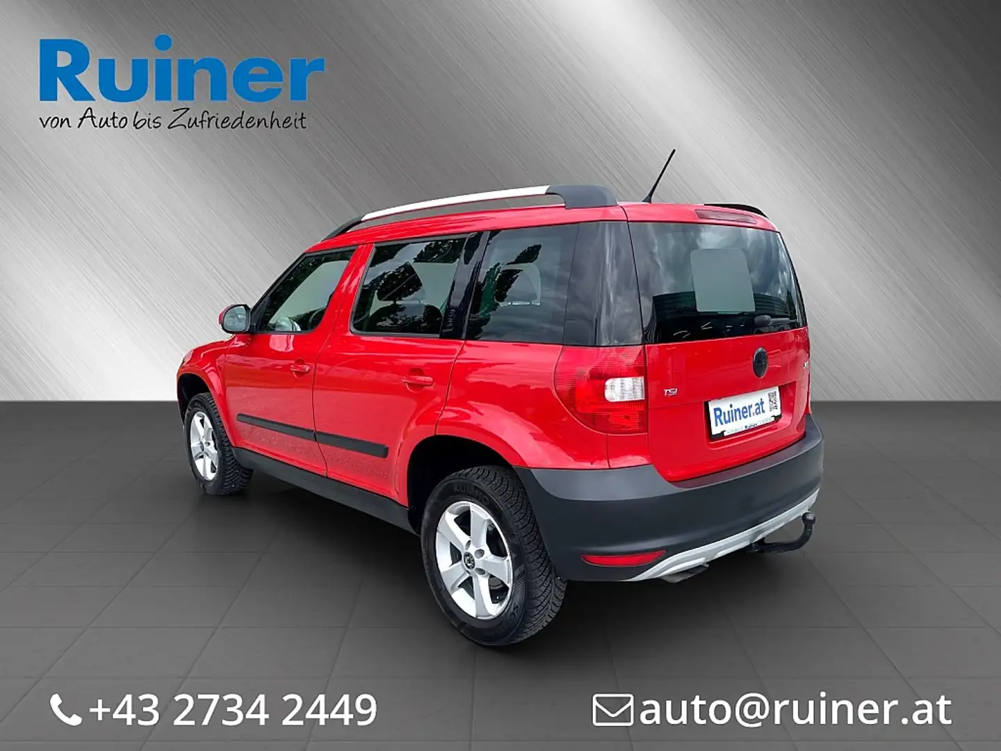 Skoda Yeti Active 1,4 TSI Rood - 2