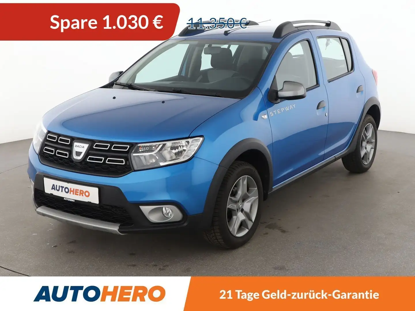 Dacia Sandero 0.9 TCe Stepway Prestige *TEMPO*LIM*AHK*PDC* Blau - 1