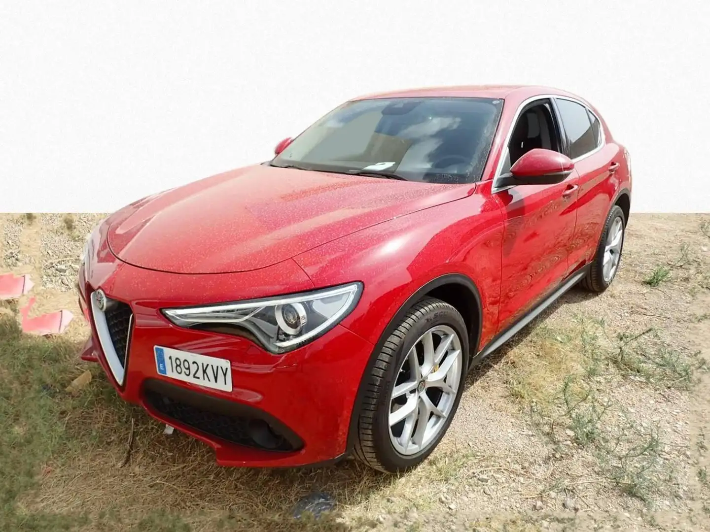 Alfa Romeo Stelvio 2.2 Executive Q4 210 Aut. Rosso - 1