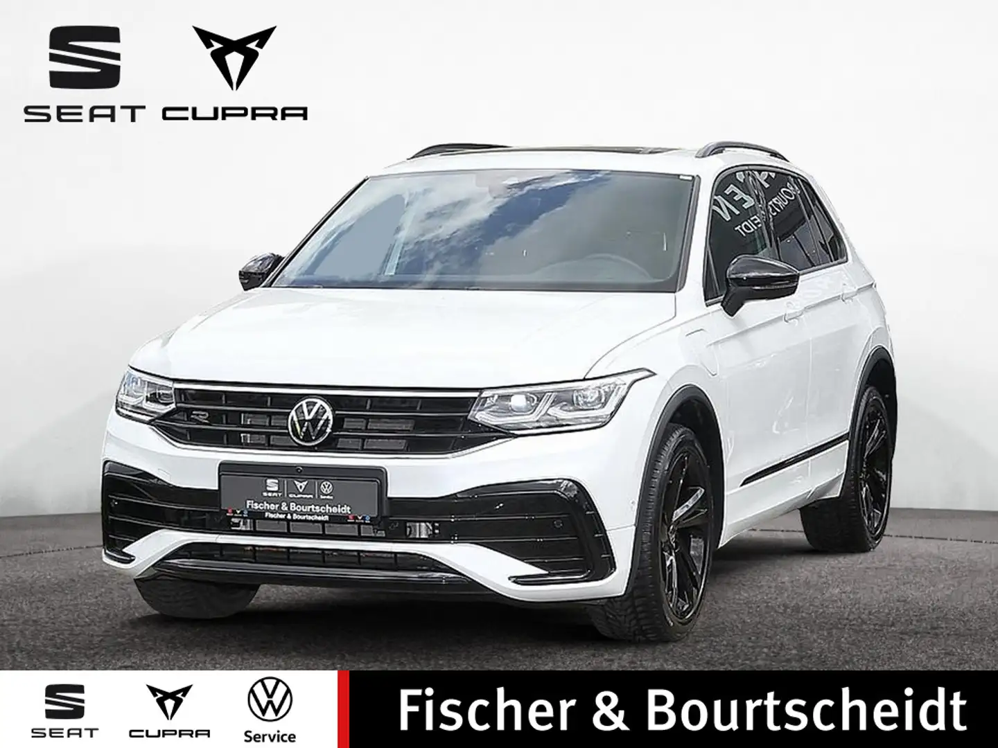 Volkswagen Tiguan 1.4 TSI eHybrid R-Line NAVI PANO AHK Weiß - 1