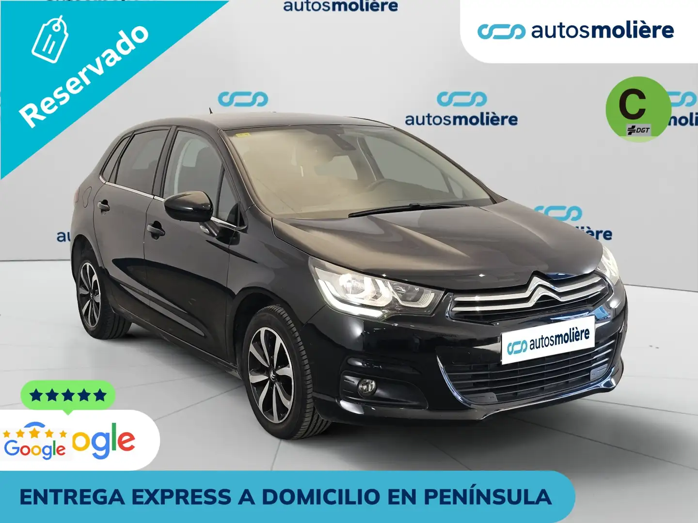 Citroen C4 1.6BlueHDI Tonic 100 Negro - 2