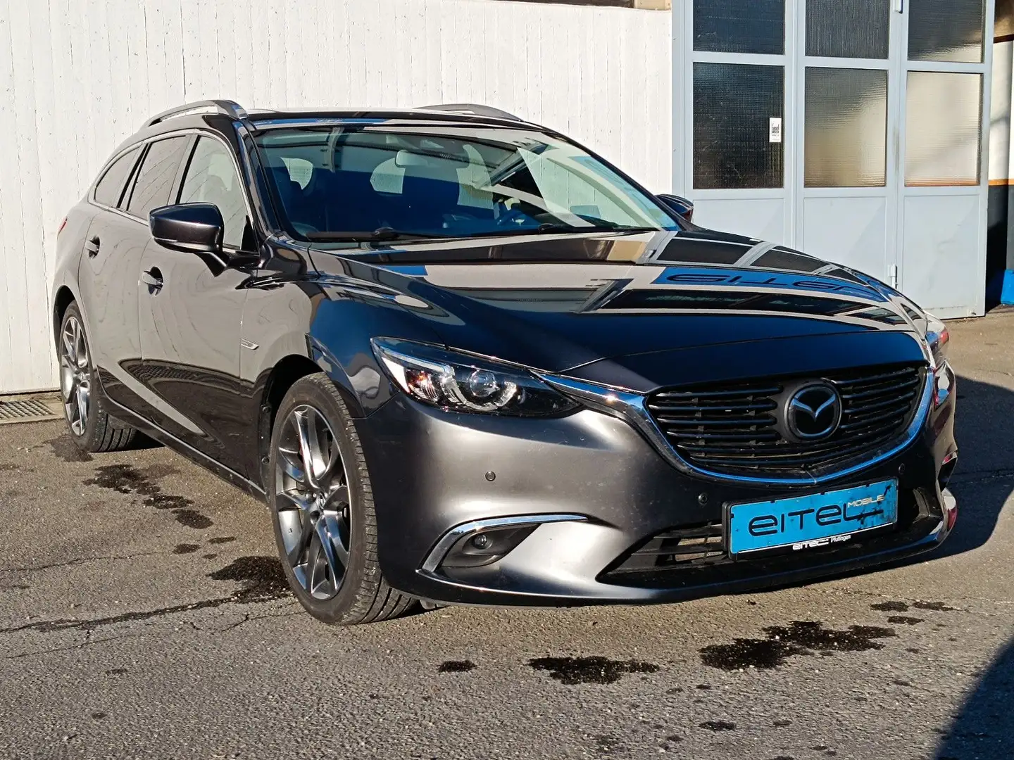 Mazda 6 Kombi Nakama Intense  Standheizung Leder LED Grau - 2