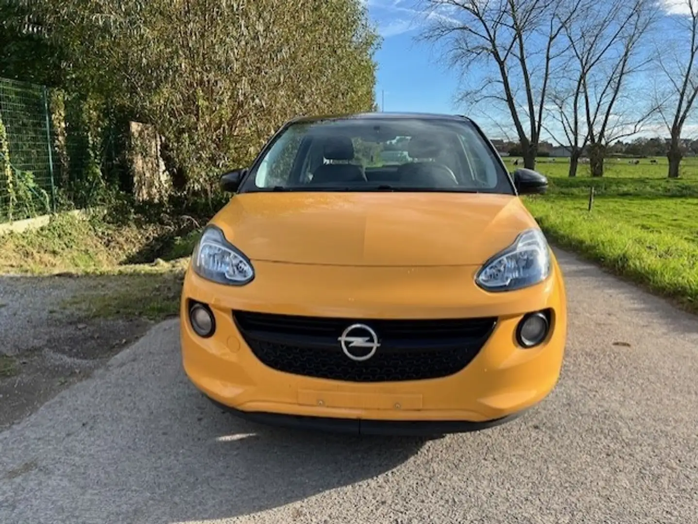 Opel Adam 1.2i Glam*Airco*Navi*Aluvelgen*2 kleuren*Sensoren* Jaune - 2
