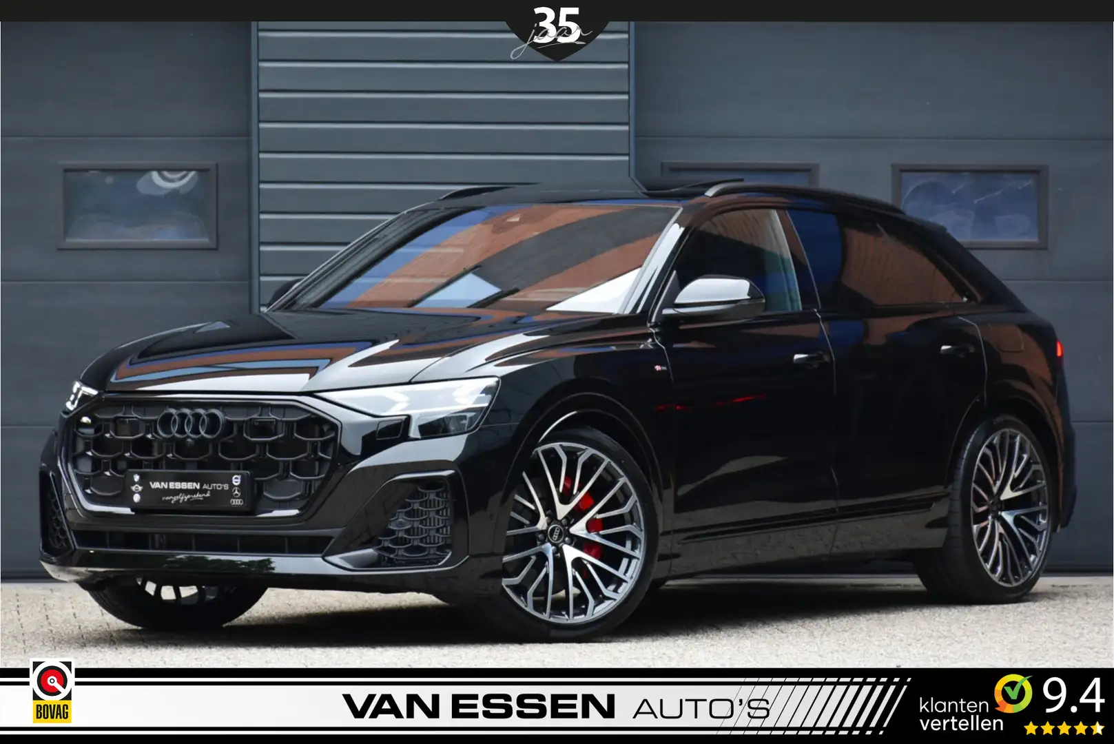 Audi Q8 60 TFSI e Quattro Pro Line S Competition Vierwiels Zwart - 1