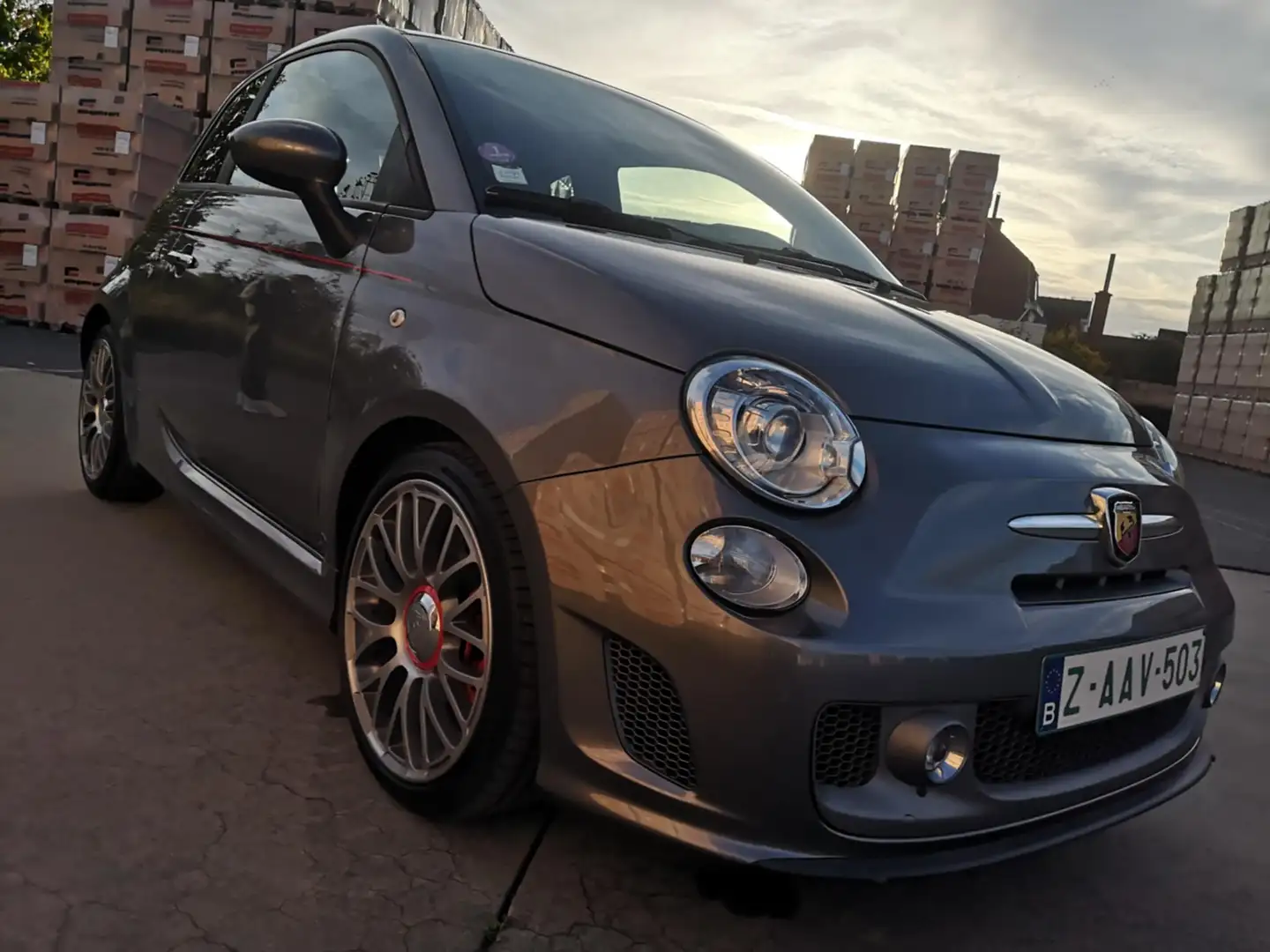 Abarth 595 Turismo Szary - 2