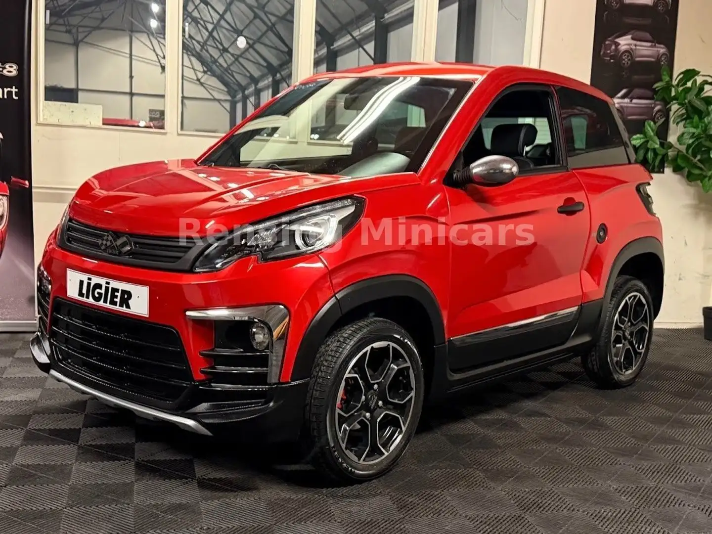 Ligier JS 60 JS60 SPORT 8 PS Mopedauto Minicar Microcar 45 KM Rot - 2