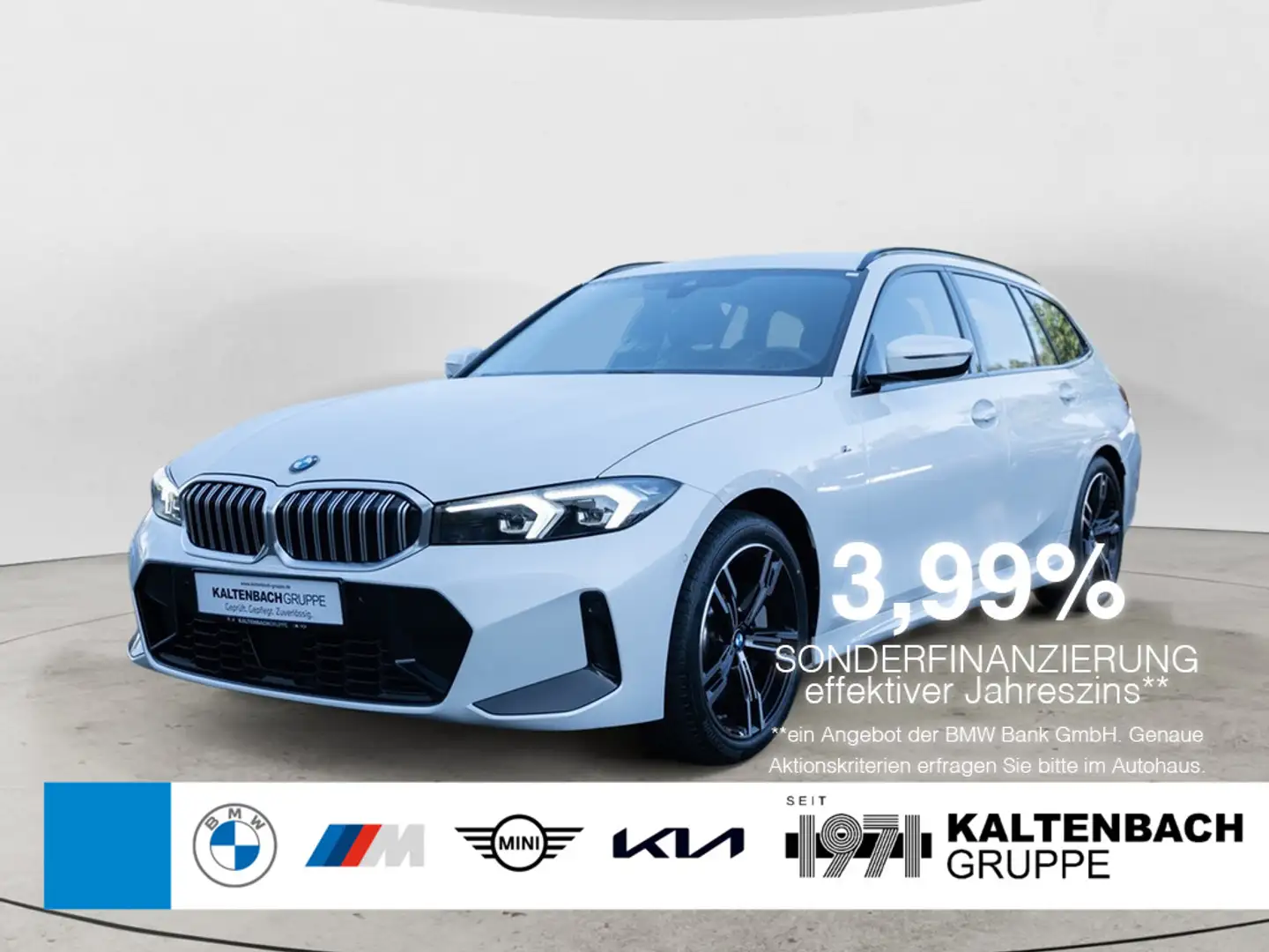 BMW 330 i Touring xDrive M-Sport FACEL. LED ACC Weiß - 1