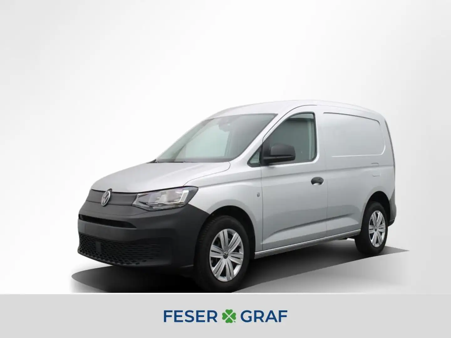 Volkswagen Caddy Cargo 2.0 TDI DSG AHK GRA Navi PDC Sitzh. Silber - 1