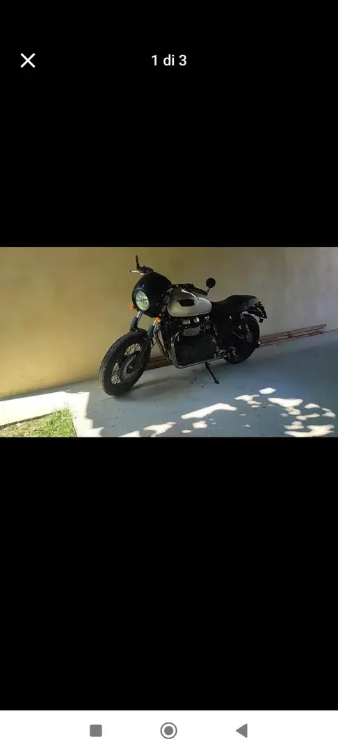 Triumph Thruxton 900 Czarny - 1