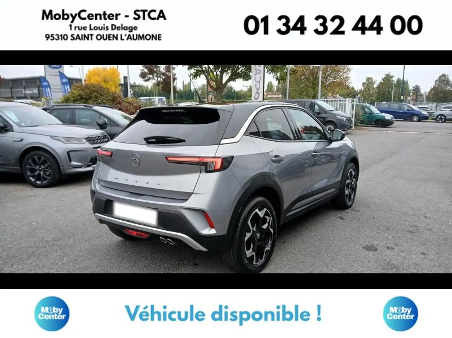 Opel Mokka 1.2 Turbo 130ch Ultimate BVA8 Gris - 2