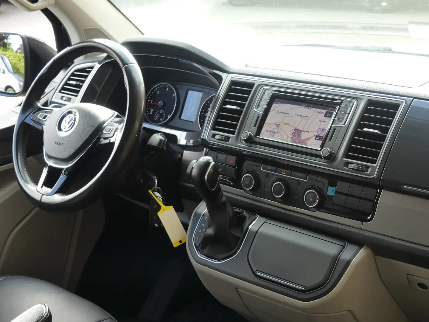 Volkswagen T6 Transporter 2.0 TDI Lang Dubbel Cabine Dubbele Schuifdeuren Le Czarny - 2
