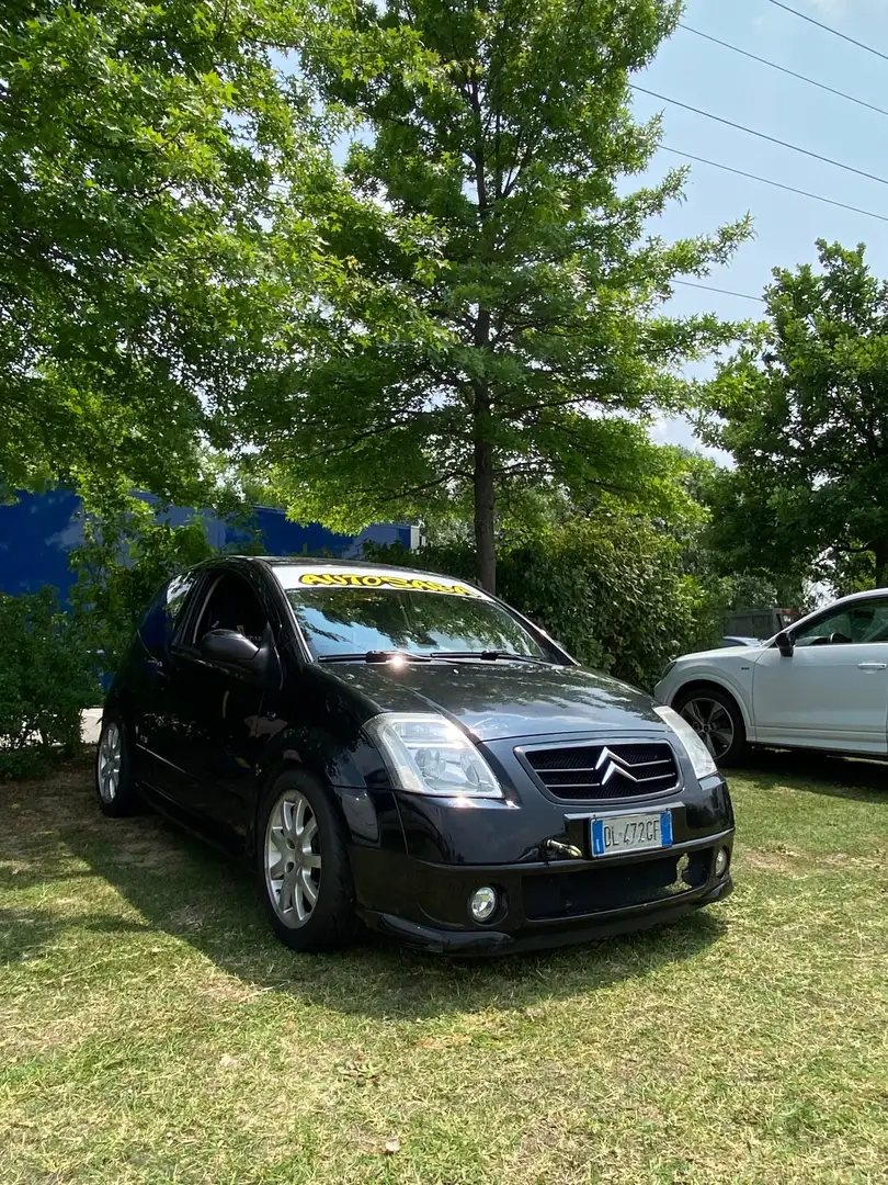 Citroen C2 1.6 16v Vts 125cv Zwart - 1