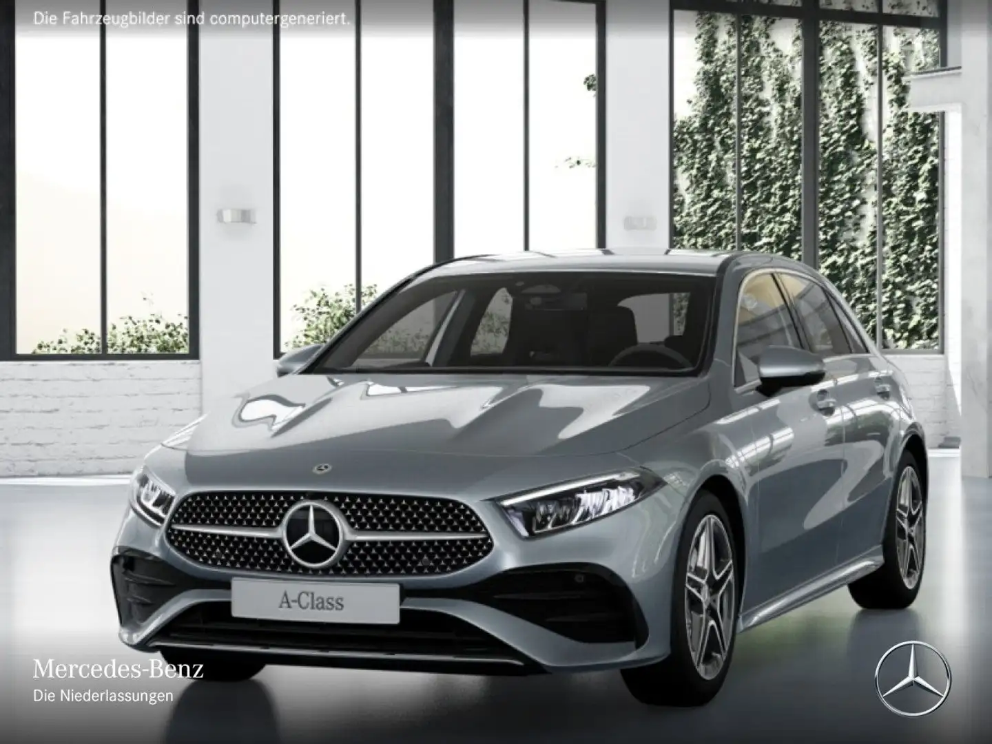 Mercedes-Benz A 250 4M AMG+LED+KAMERA+KEYLESS+8G Silber - 2