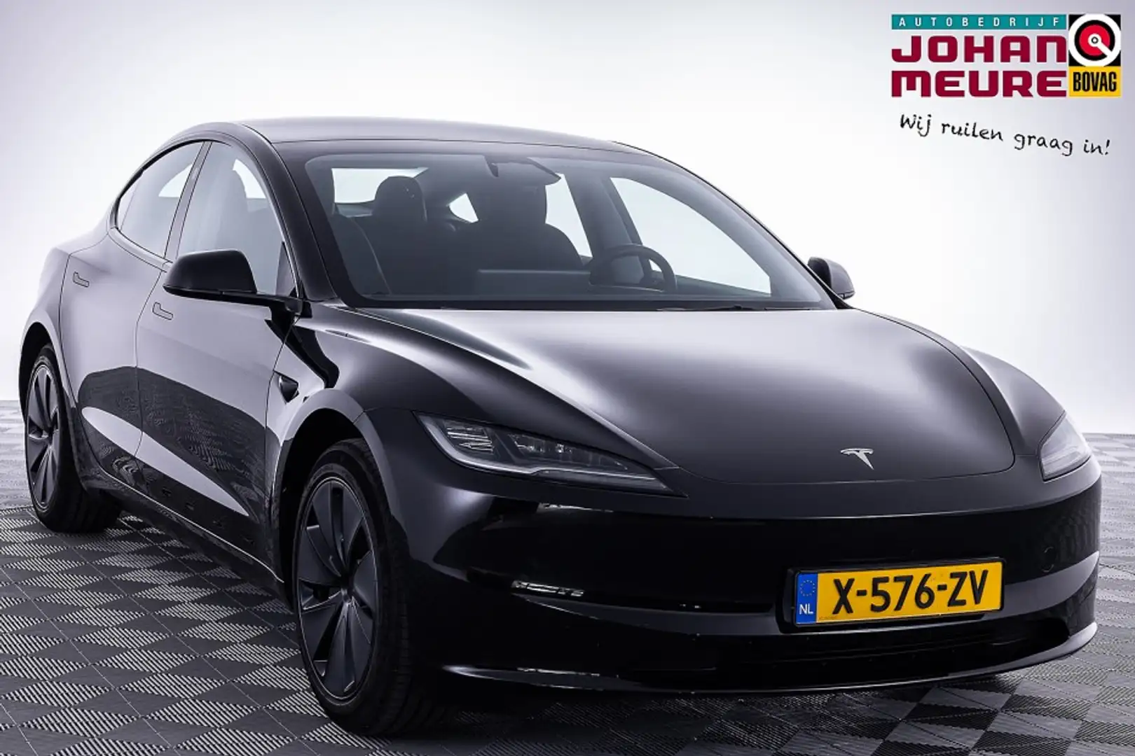 Tesla Model 3 RWD 60 kWh ✅ 1e Eigenaar Zwart - 1