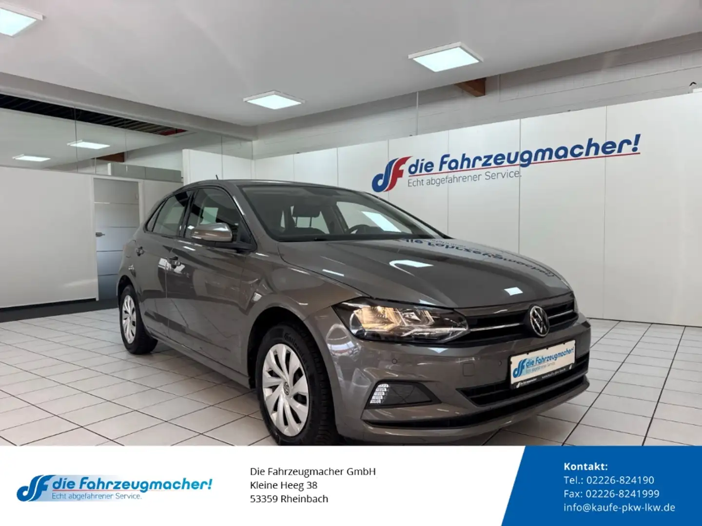 Volkswagen Polo VI Comfortline 1.0 TSI EU6d ACC Musikstreaming DAB Grigio - 1