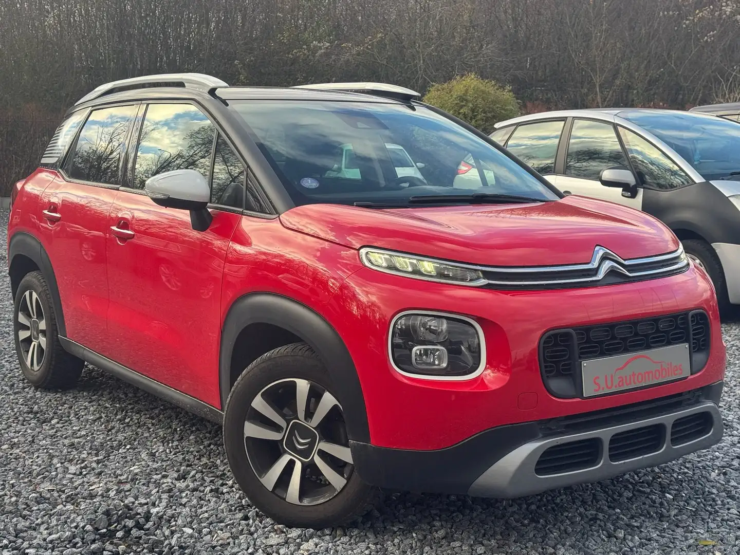 Citroen C3 Aircross 1.2i Feel Navi/Clim/Marchand EXPORT Piros - 2