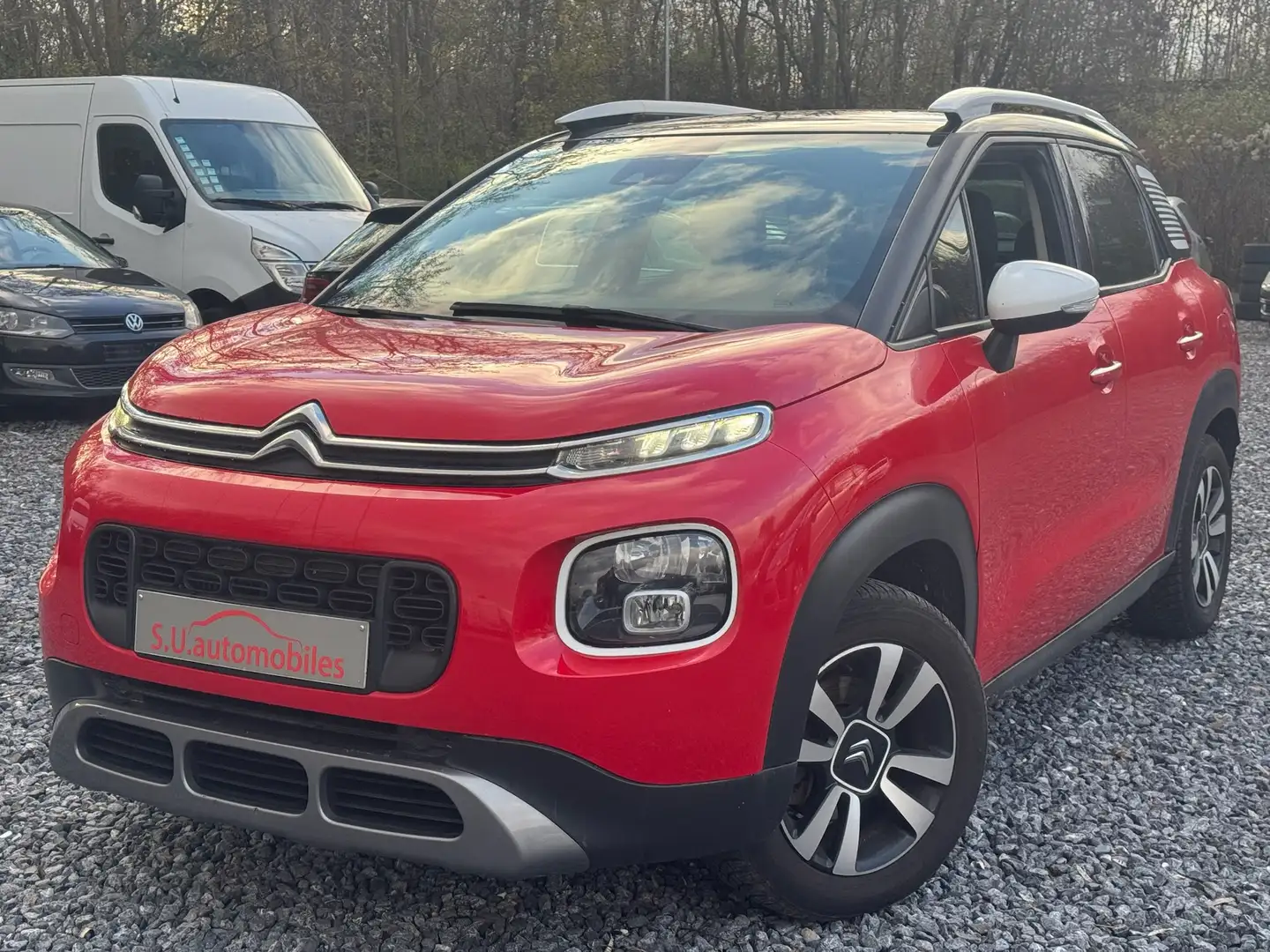 Citroen C3 Aircross 1.2i Feel Navi/Clim/Marchand EXPORT Piros - 1