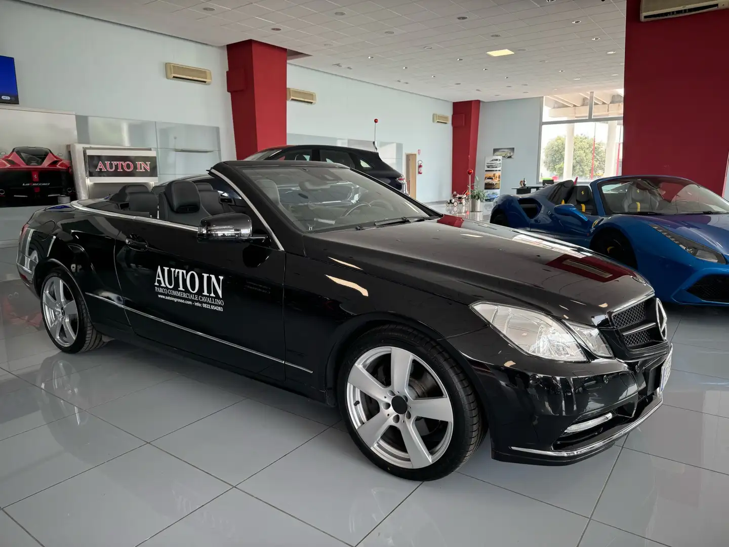 Mercedes-Benz E 250 CDI Cabrio BlueEFFICIENCY Avantgar Nero - 1