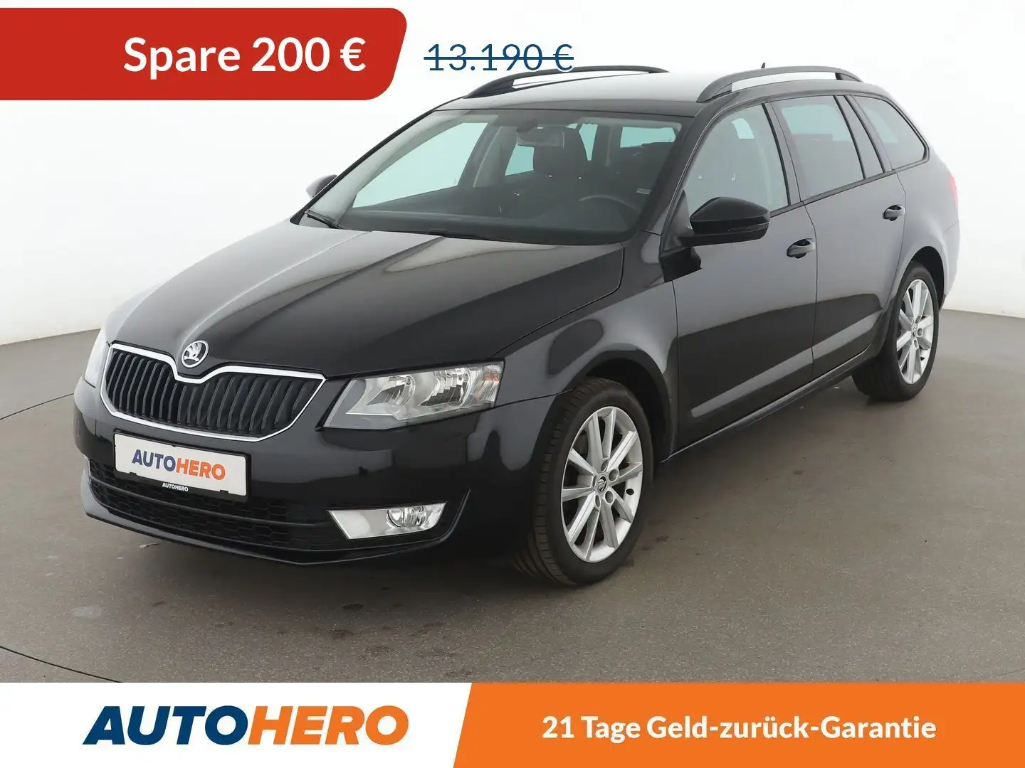 Skoda Octavia 1.4 TSI Ambition*NAVI*TEMPO*PDC*SHZ*ALU* Schwarz - 1