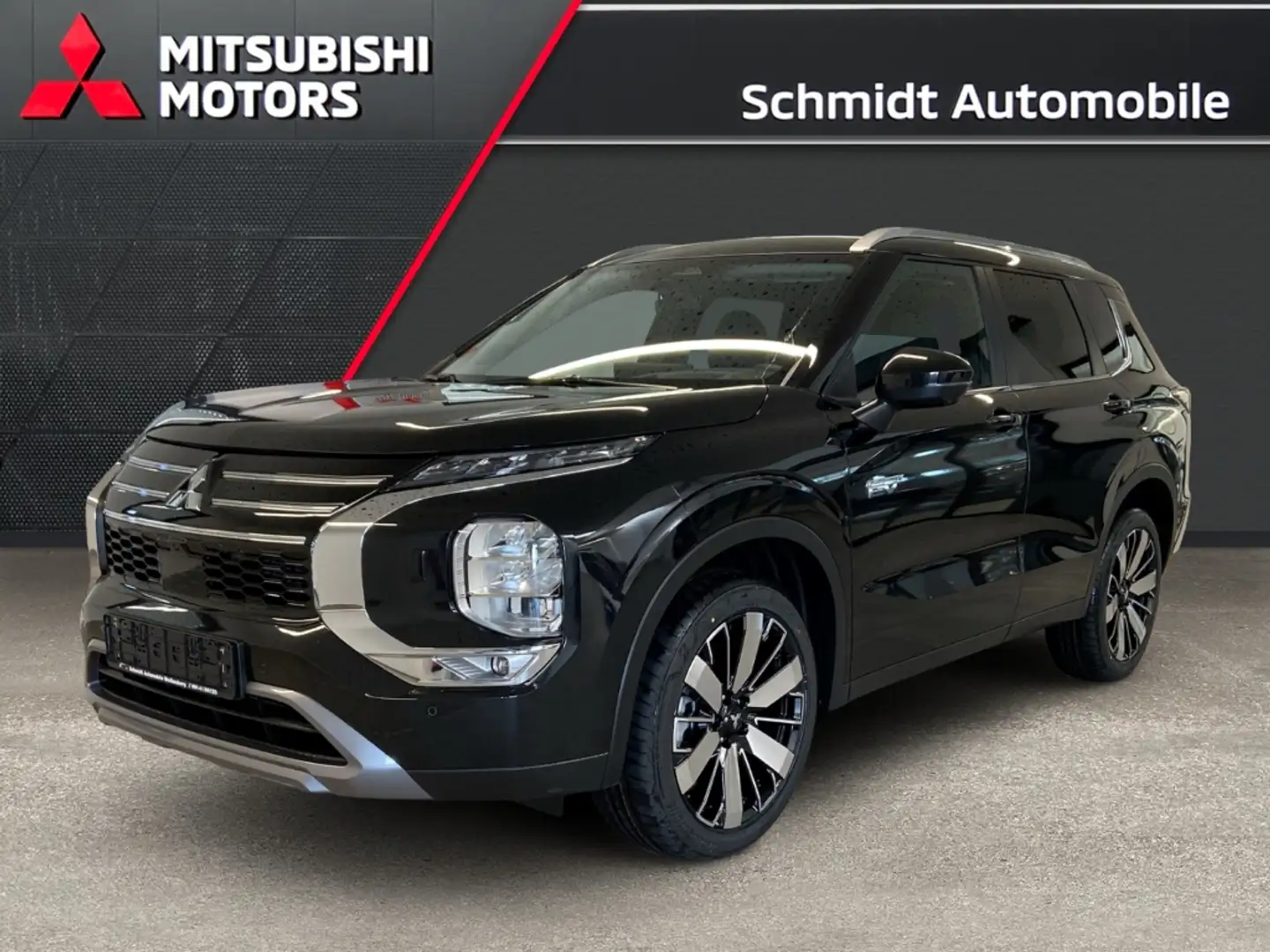 Mitsubishi Outlander 2.4 Plug-in-Hybrid TOP 4WD Yamaha ACC Tempomat Schwarz - 1