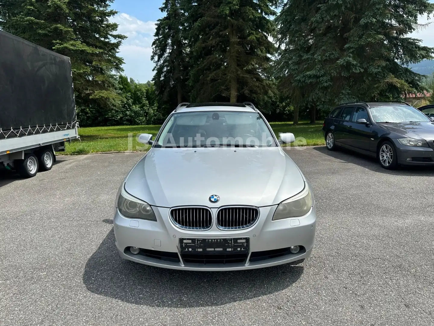 BMW 530 d E61*Automatik*3.Hand*SHZ*Panorama*TÜV26*DE Argent - 2