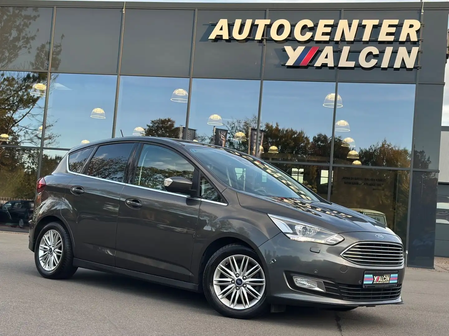 Ford C-Max 1,5 EcoBoost Titanium Aut S-H/NAVI/SHZ/XEN Grau - 1