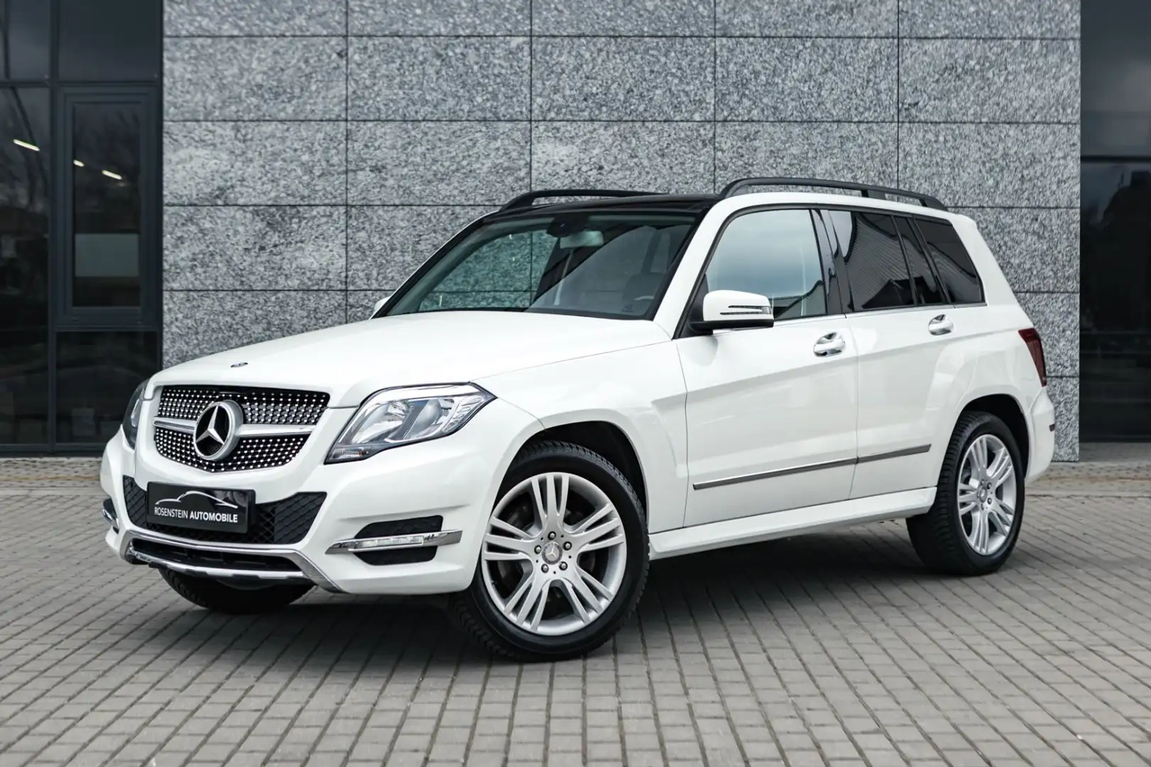 Mercedes-Benz GLK 350 3.5V6 4Matic Pano/RKam/Carplay/R19/Leder Weiß - 1